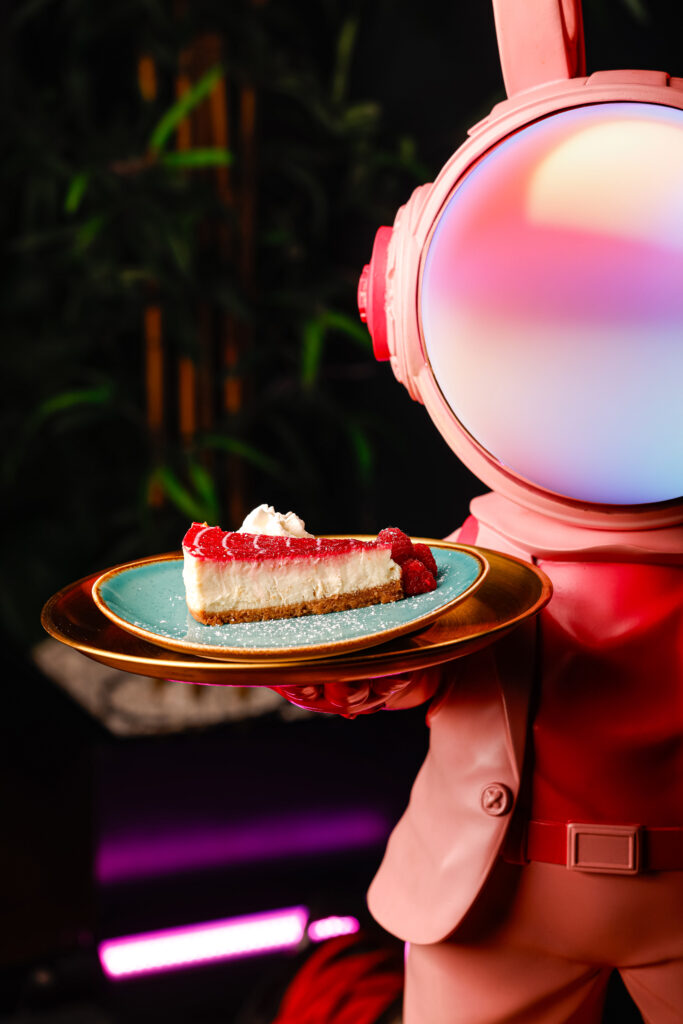Himbeer cheesecake