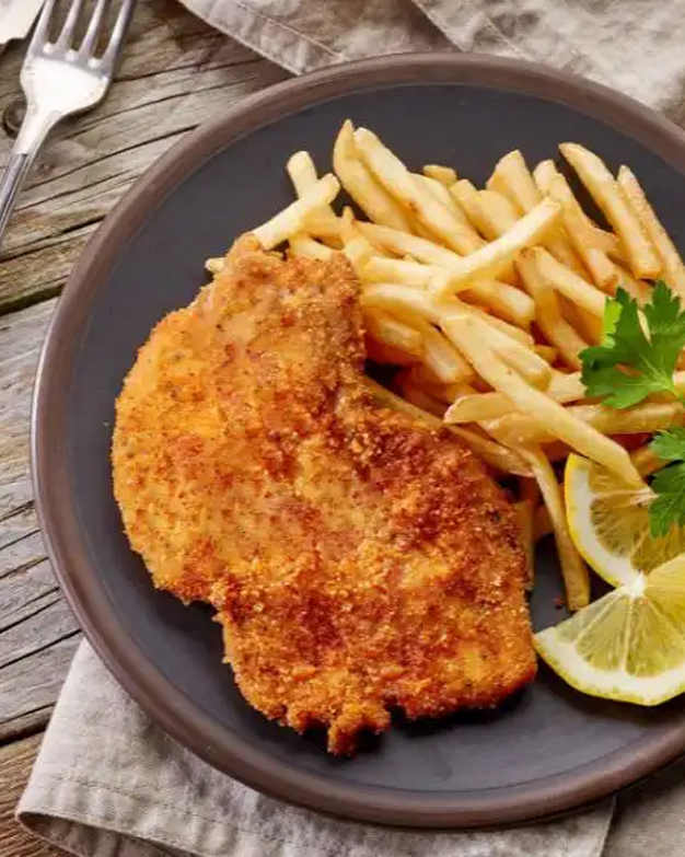 Schnitzel Teller